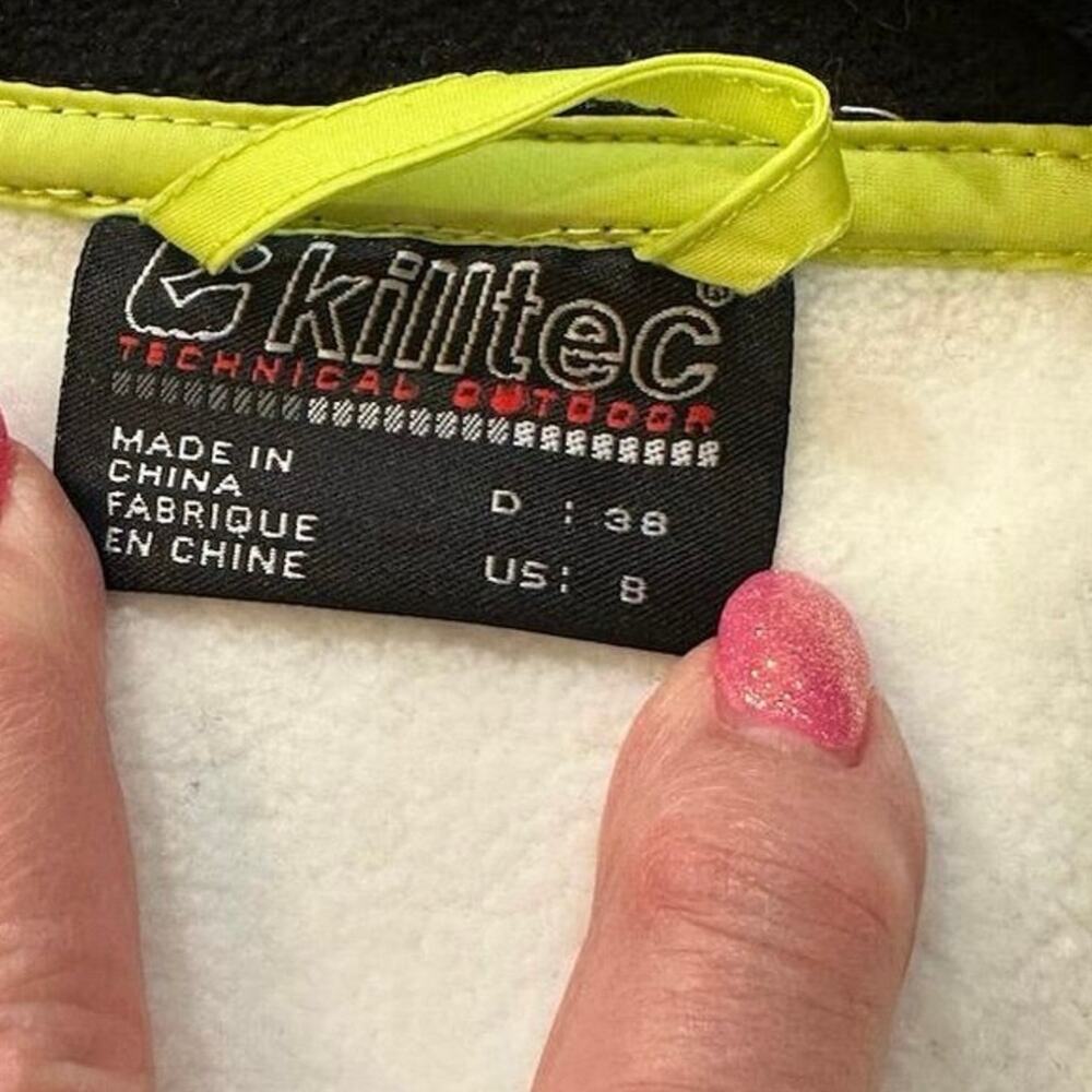 Killtec Women's Softshell Jacket Size 8 White 3-L… - image 8